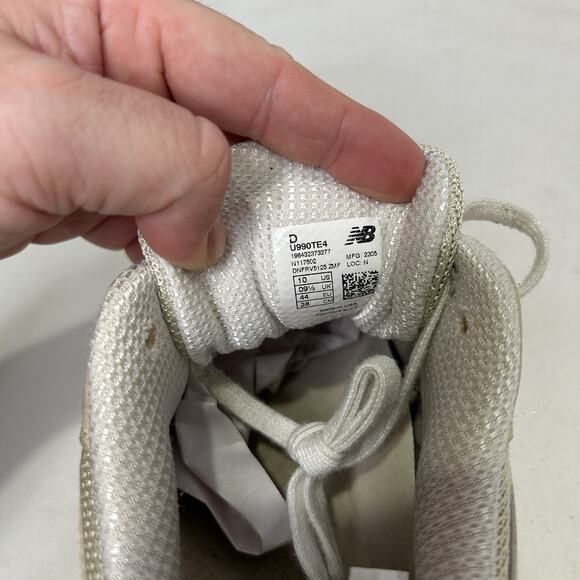 Teddy Santis x New Balance 990v4 “Limestone White” U990TE4 main image 7